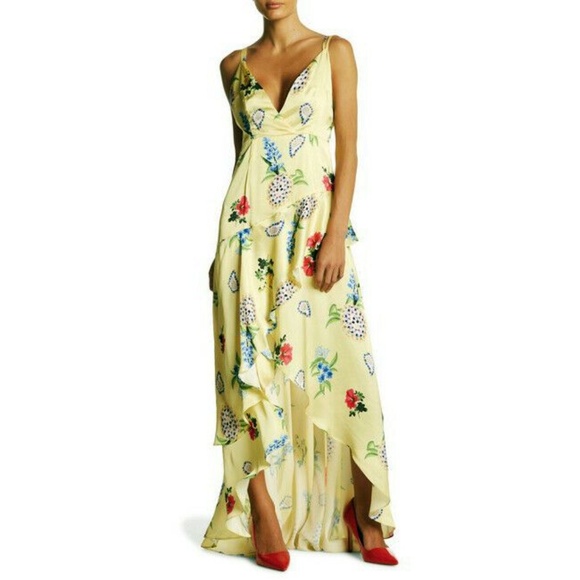 L'ATISTE Dresses & Skirts - L’Atiste by Amy Asymmetrical Floral Maxi Dress